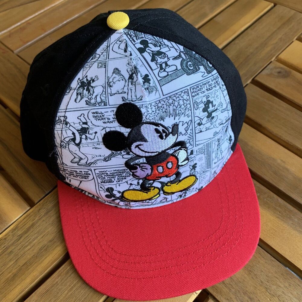 Baseball Hat Cap kids boys Cartoon Comic Mouse Snapback 3–5 Y Embroidered Sports